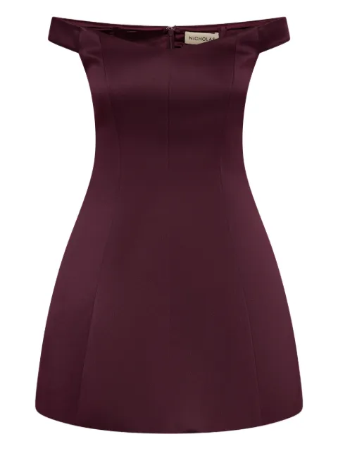 Nicholas Lilly off-shoulder mini dress