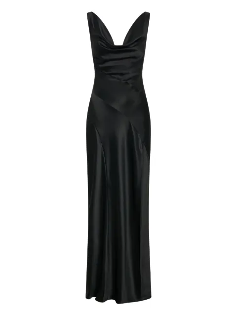 Nicholas Alfina cowl-neck slit dress