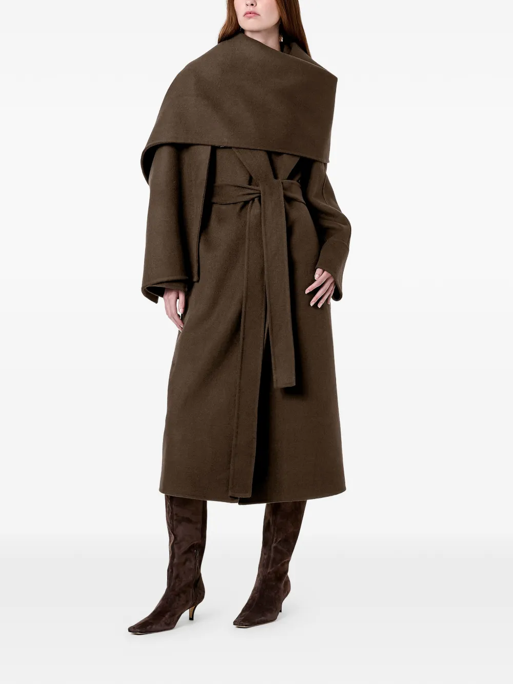 Nicholas Candice Mantel mit Gürtel | Einreiher | Image 2