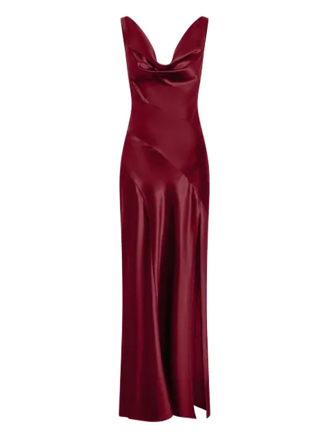 Nicholas Alfina cowl-neck maxi dress
