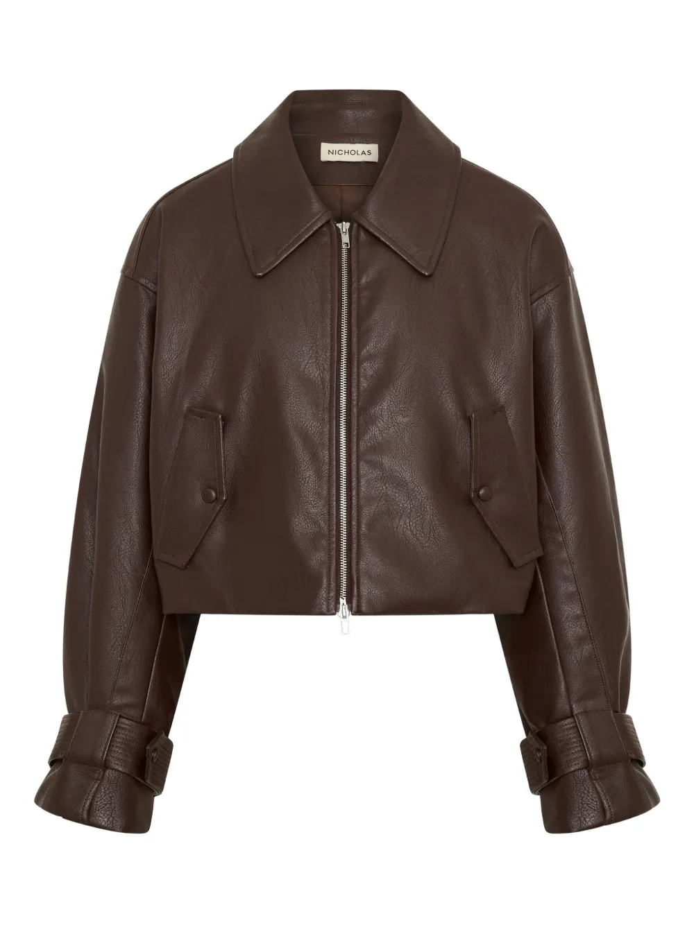Nicholas Paris zip jacket | Brown | Image 1