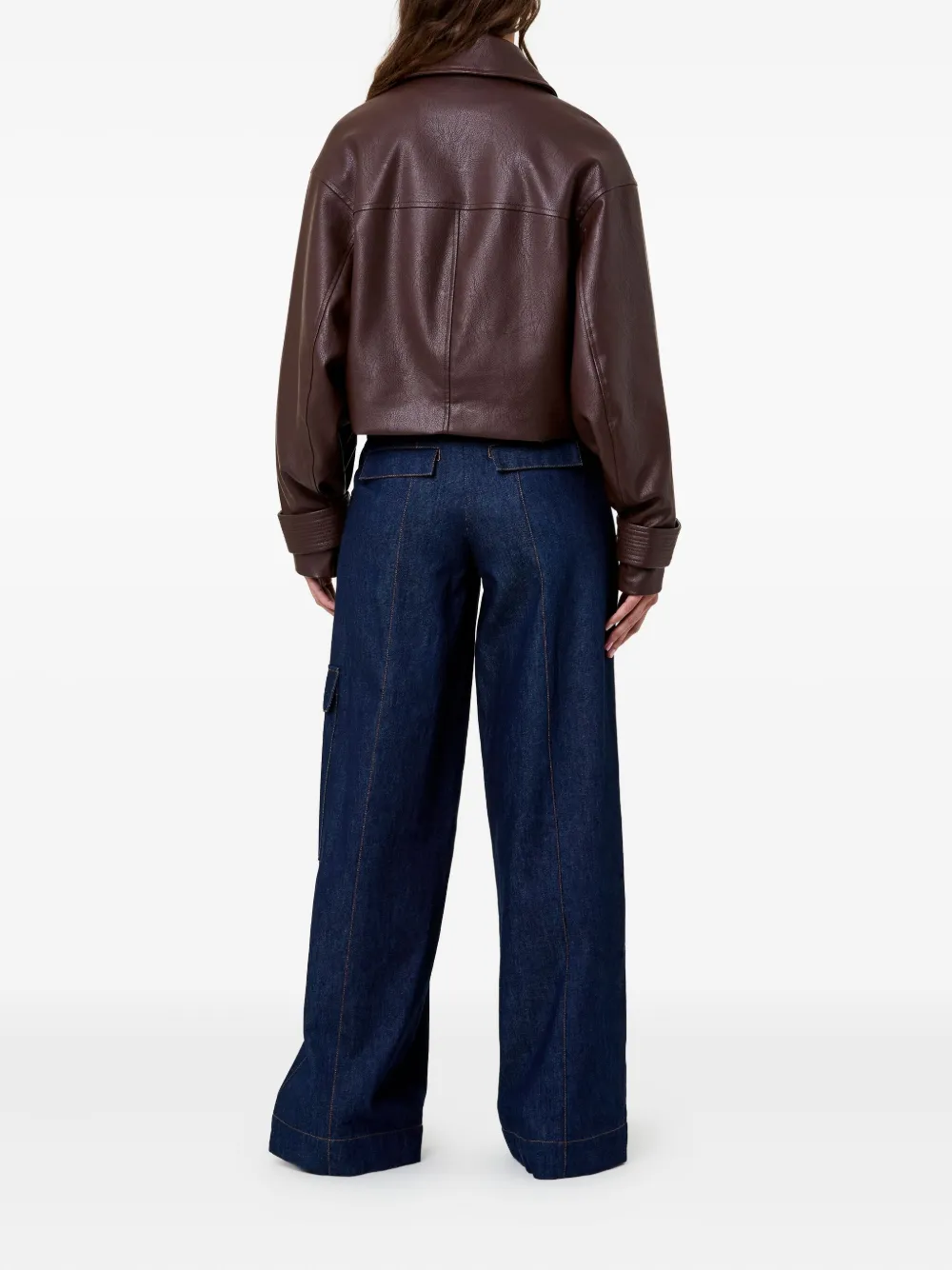 Nicholas Paris Zip Jacket In Brown