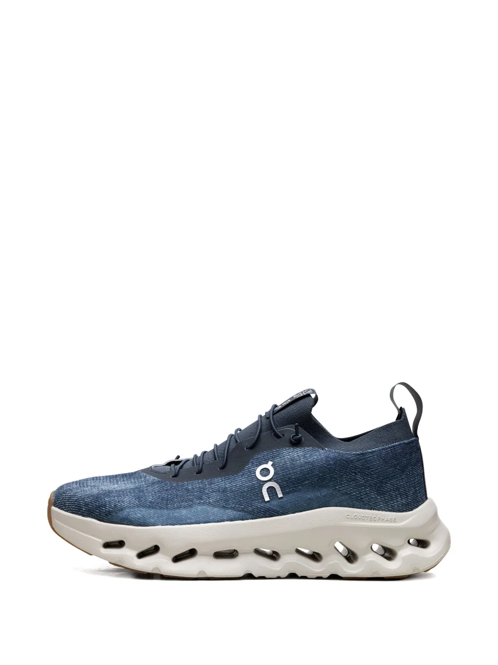 On Running Cloudsolo sneakers met logodetail Blauw