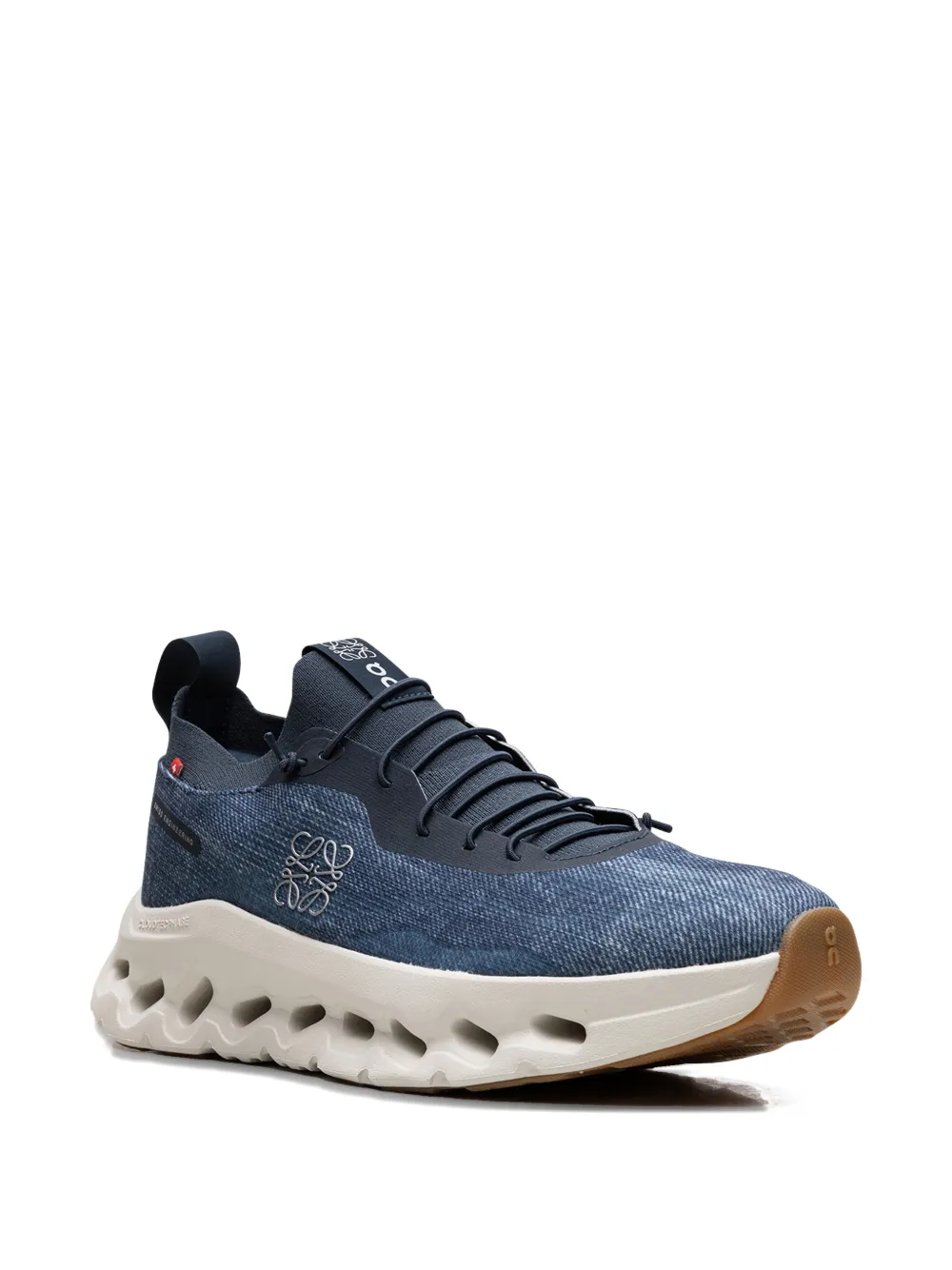 On Running Cloudsolo logo detail sneakers - Blauw