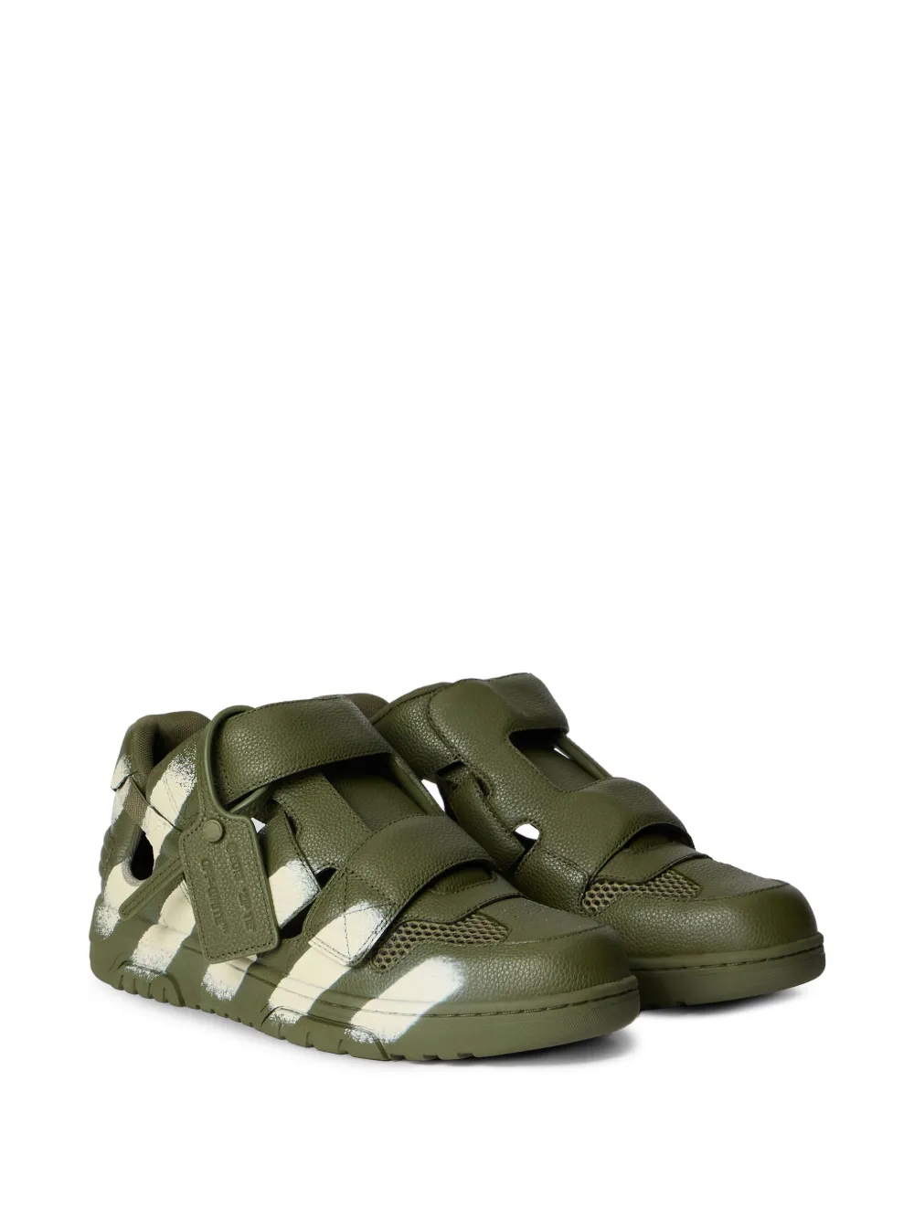 Off-White Out Of Office striped-print sneakers | Low-Tops | Image 2