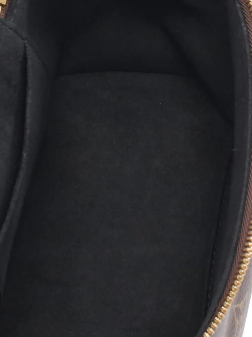 Pre-owned Louis Vuitton 2020 Monogram Reverse Vanity Pm Satchel In Brown