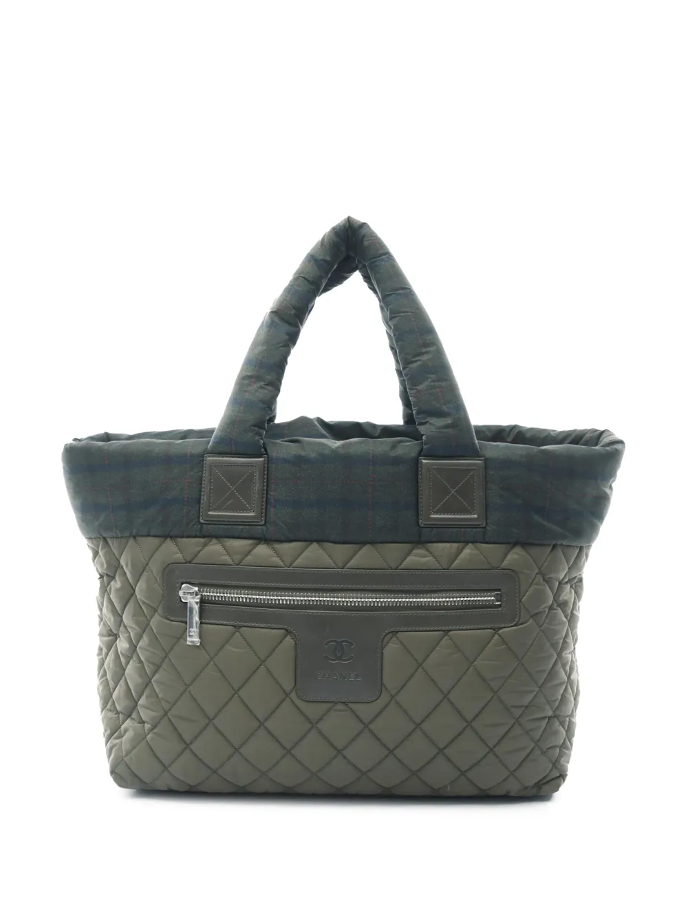 CHANEL Pre-Owned 2013-2014 Coco Cocoon MM tote bag - Verde