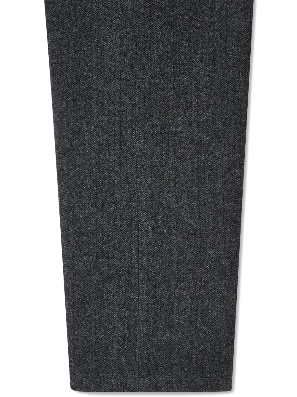 STUDIO TOMBOY Twill broek met visgraatpatroon Grijs