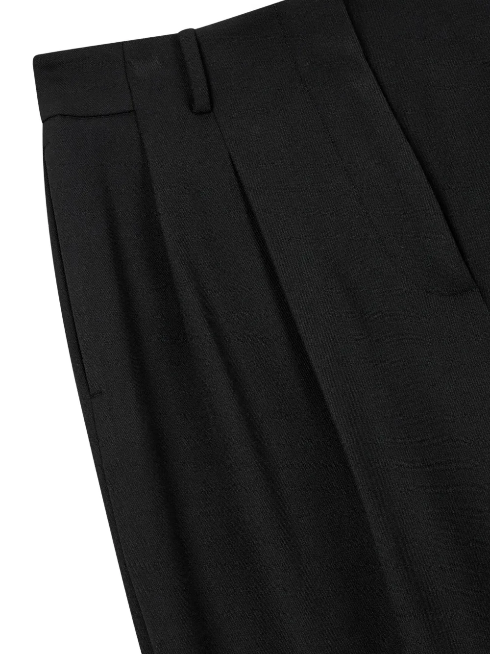 STUDIO TOMBOY Plooibroek met fleece voering Zwart