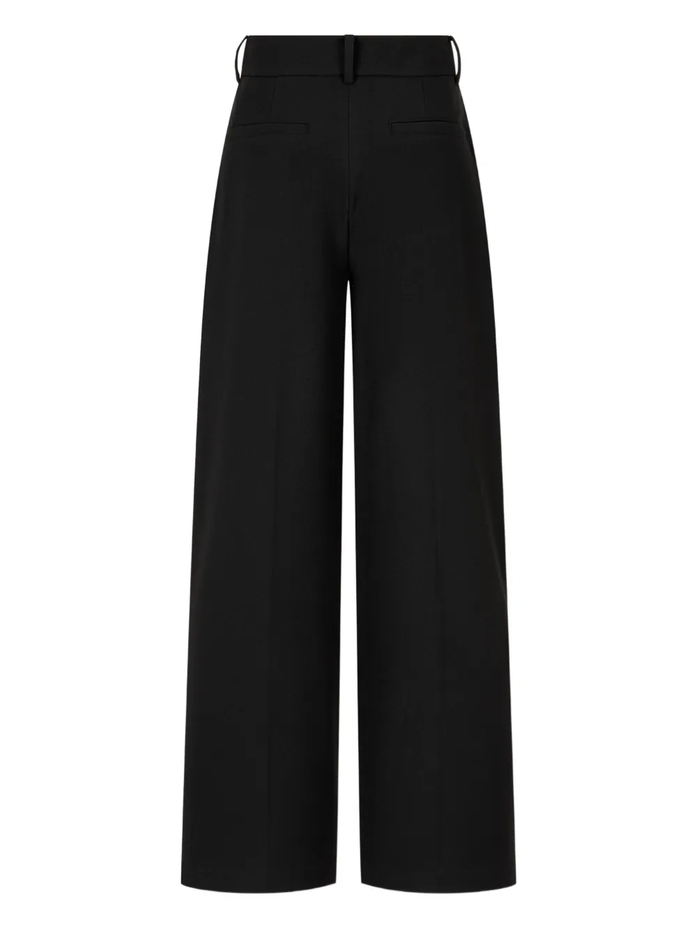 STUDIO TOMBOY Plooibroek met fleece voering - Zwart