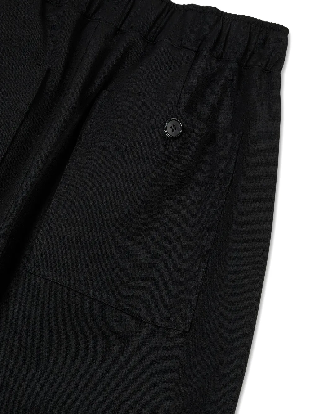 STUDIO TOMBOY Elastische fleece broek Zwart