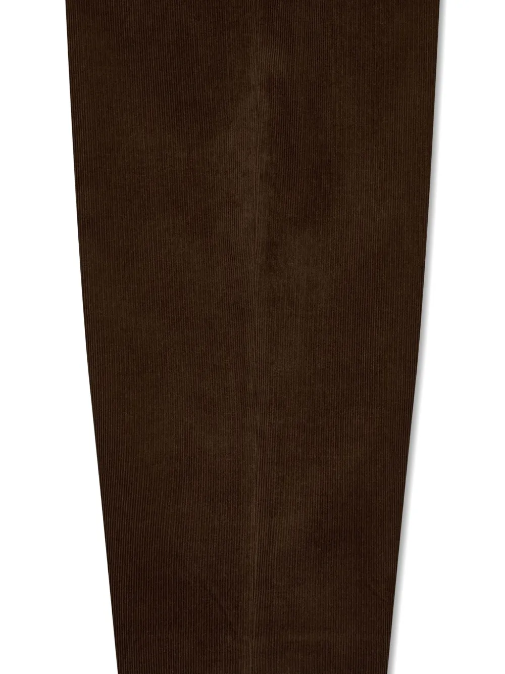 Studio Tomboy Drawstring Corduroy Trousers In Brown