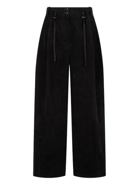 TOMBOY drawstring corduroy trousers
