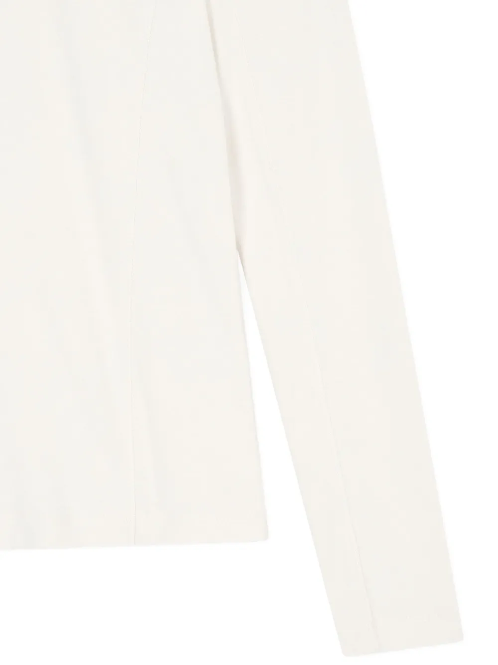 Studio Tomboy Fleece Lined Turtleneck Top In Neutral