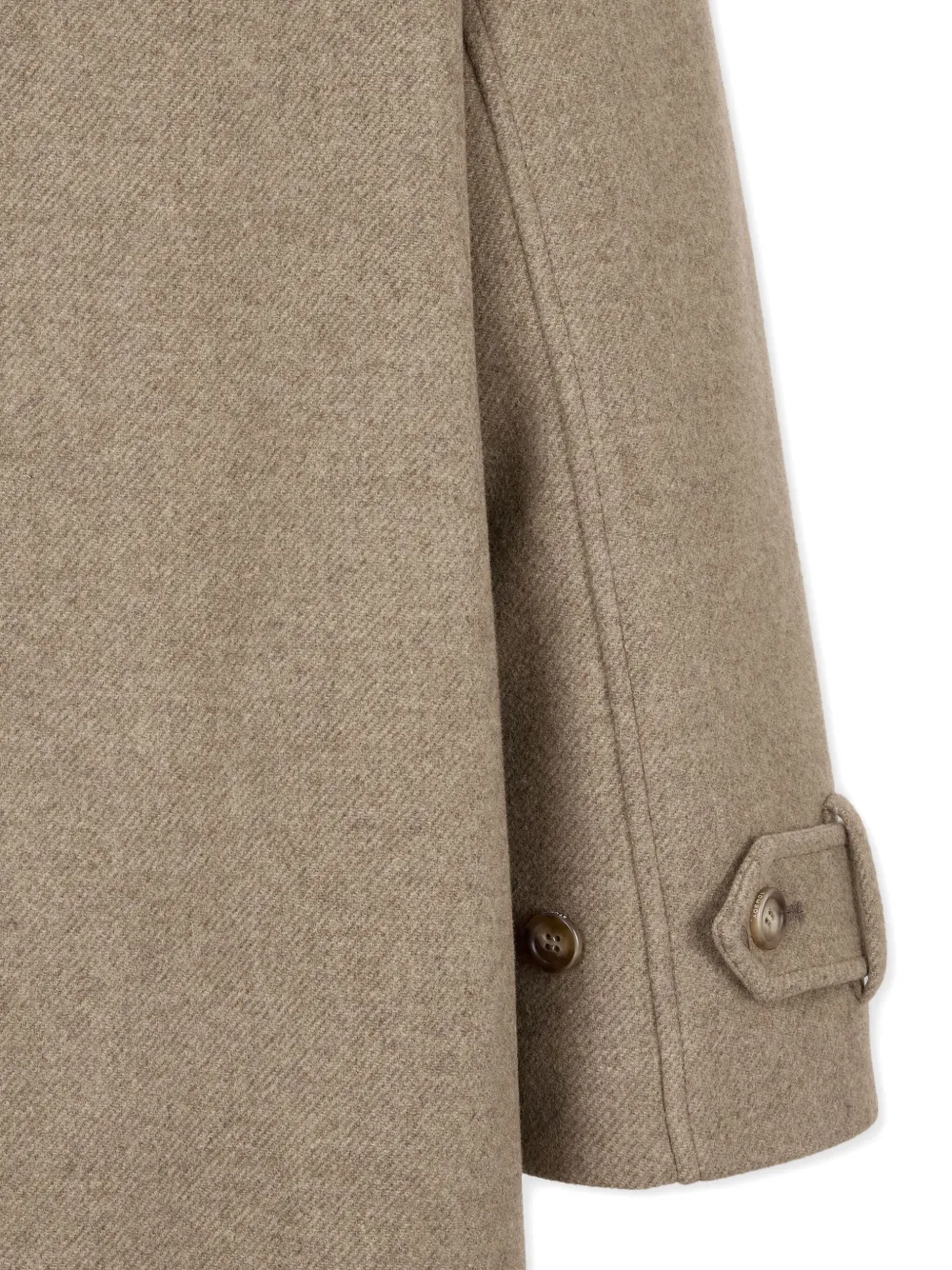 STUDIO TOMBOY Balmacaan raglan jas Beige