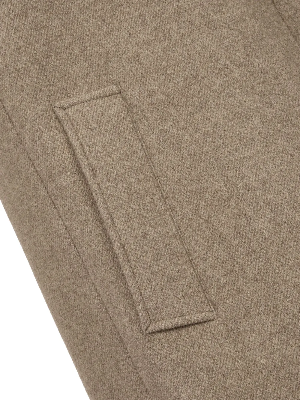 STUDIO TOMBOY Balmacaan raglan jas Beige