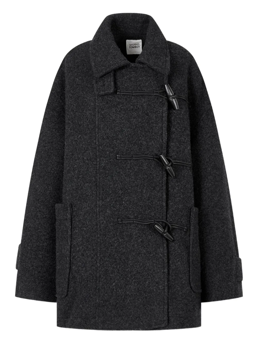 STUDIO TOMBOY Side Toggle Coat | Grey | Image 1