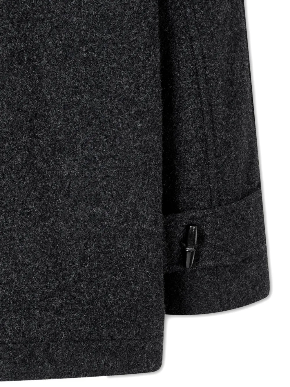 Studio Tomboy Side Toggle Coat In Gray