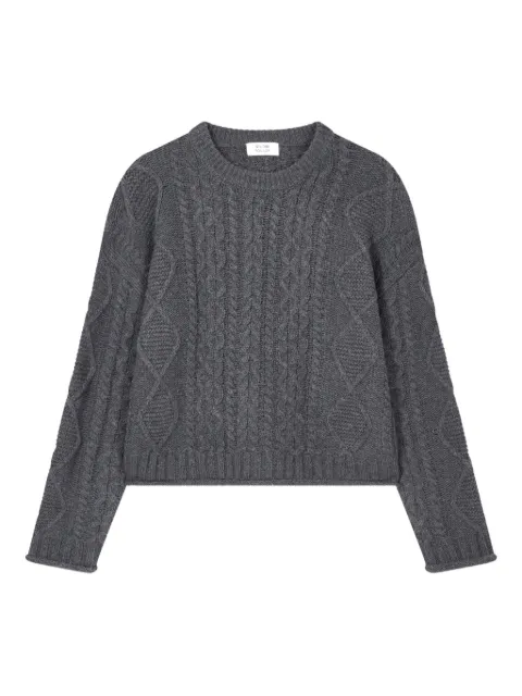 TOMBOY cable-knit sweater
