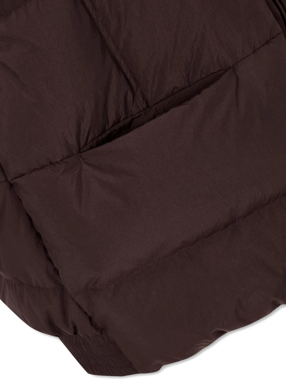 STUDIO TOMBOY Bodywarmer met afneembare capuchon Bruin