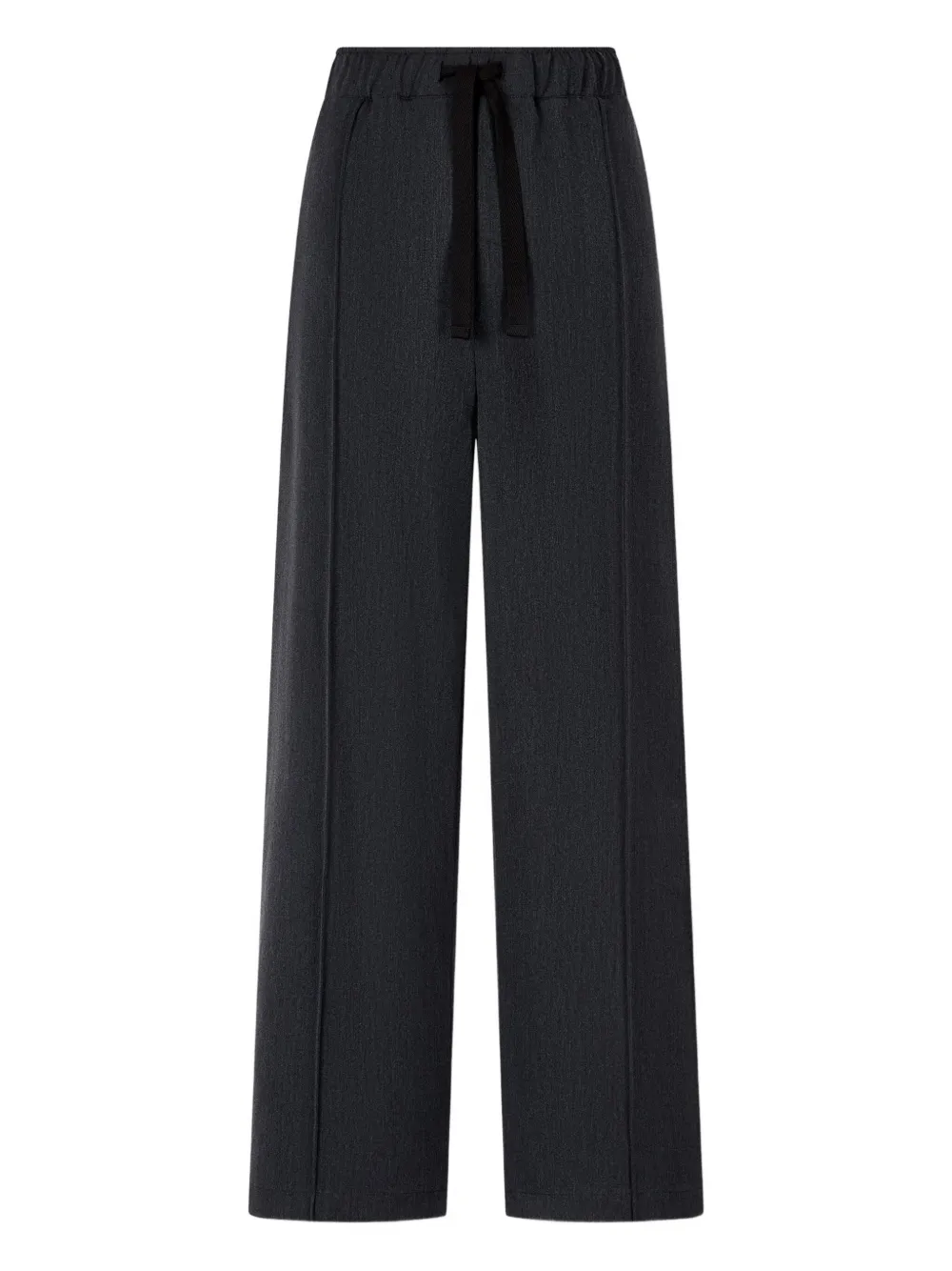 Studio Tomboy Elastic-waistband Trousers In Black