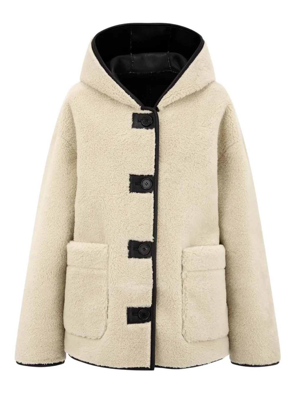 STUDIO TOMBOY reversible hooded jacket | Neutrals | Image 1