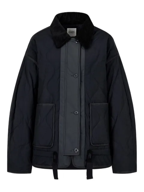 STUDIO TOMBOY Quilted Corduroy Jacket