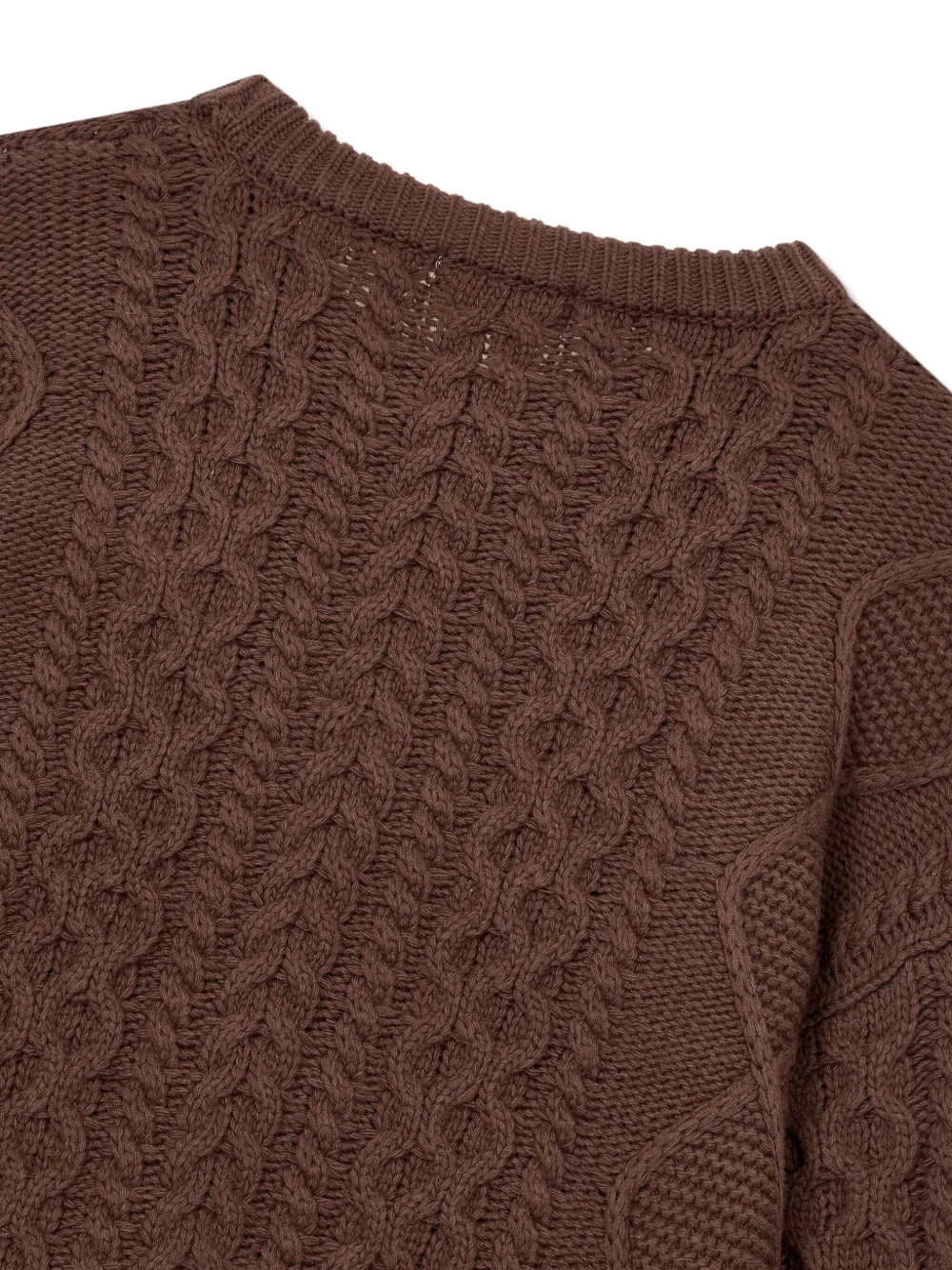 Studio Tomboy Cable-knit Sweater In Multi