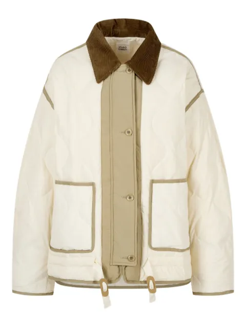 STUDIO TOMBOY Quilted Corduroy Collar Jacket