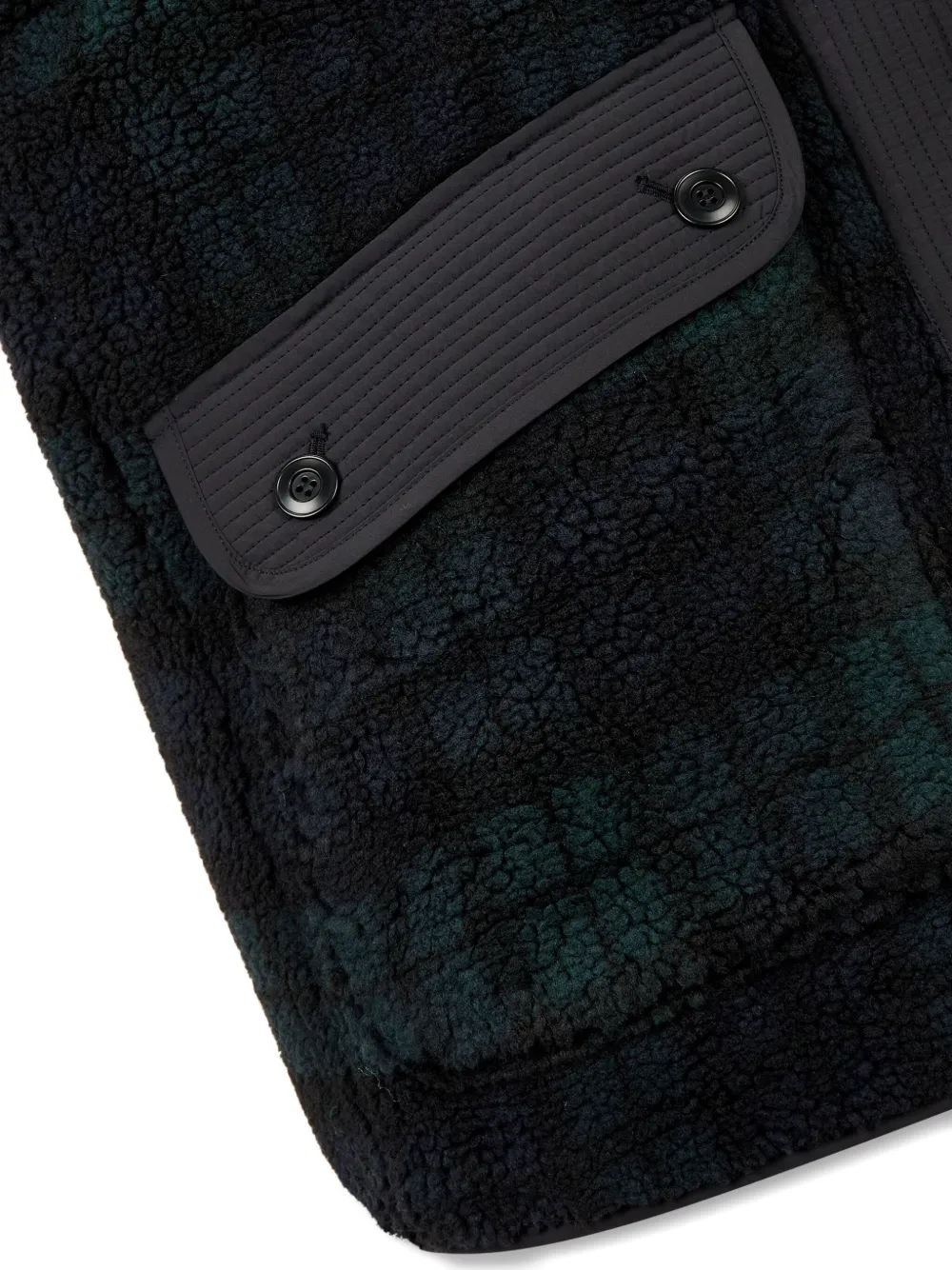 Studio Tomboy Check-pattern Jacket In Green