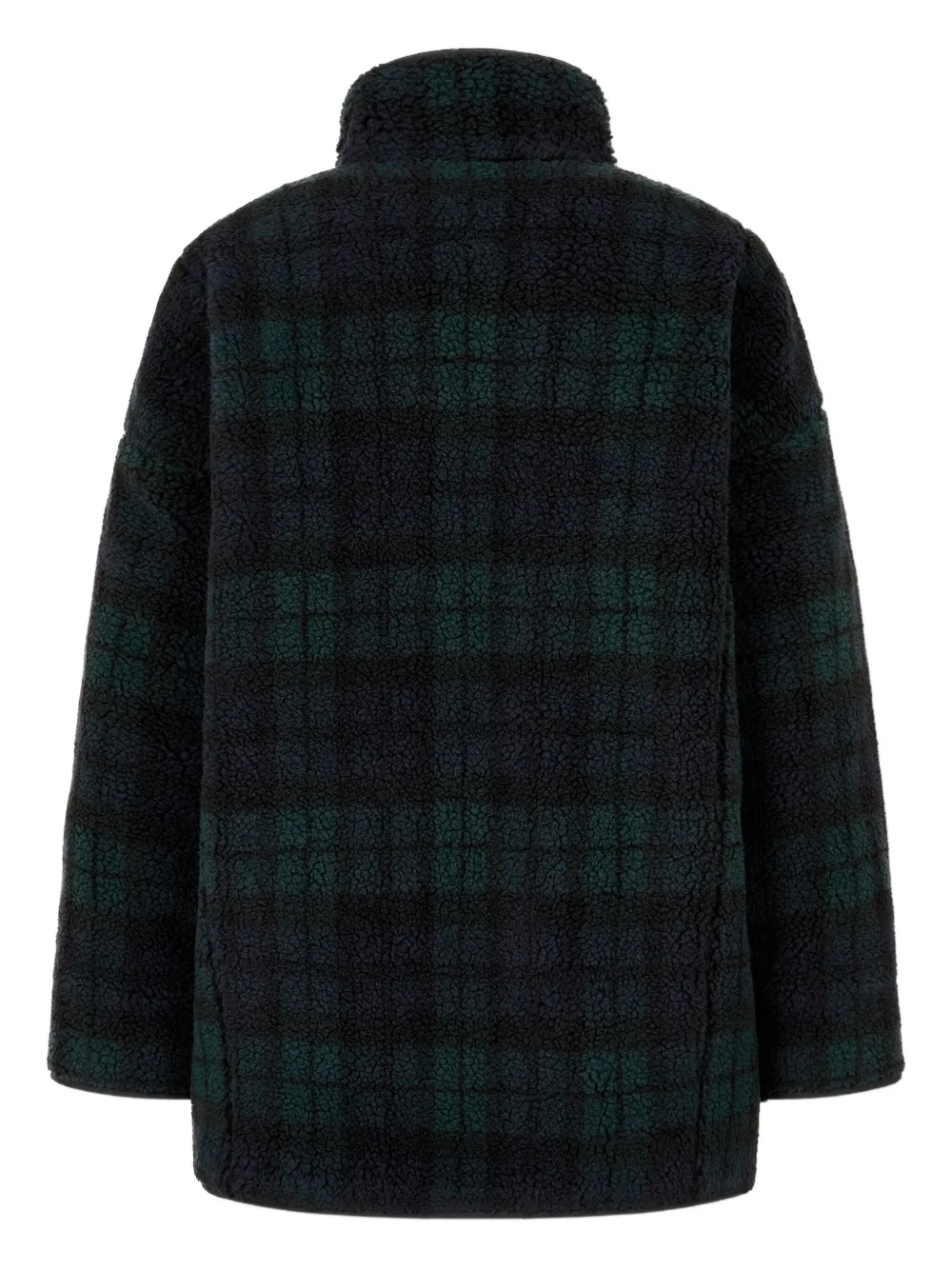 Studio Tomboy Check-pattern Jacket In Green