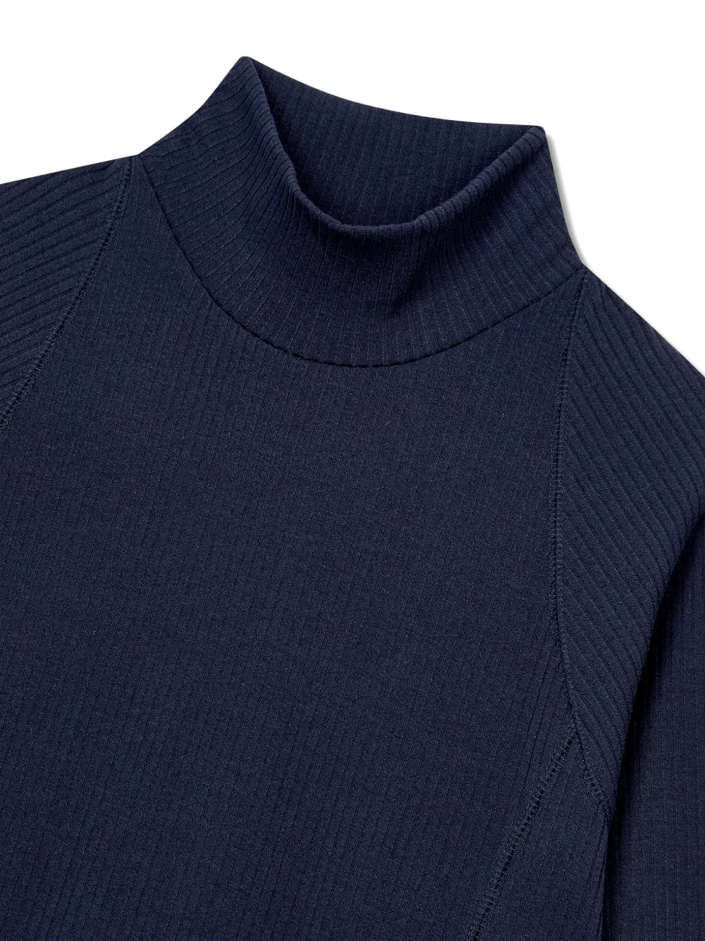  Tomboy High-neck Sweater - Blue 