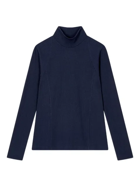 STUDIO TOMBOY High Neck Corduroy Long Sleeve Top