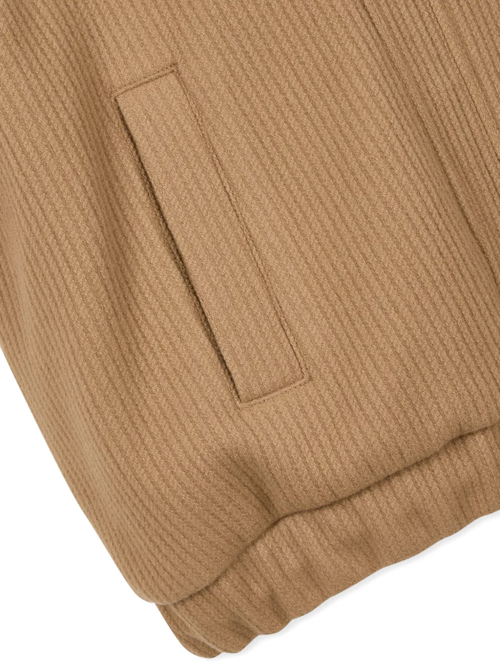 Studio Tomboy Hooded Corduroy Jacket In Neutral