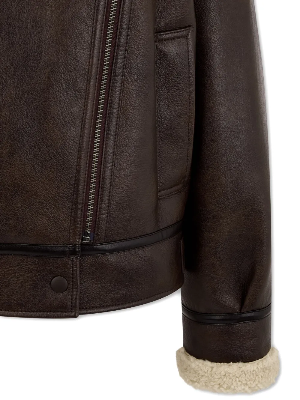 Studio Tomboy Buckle-detail Jacket In Brown