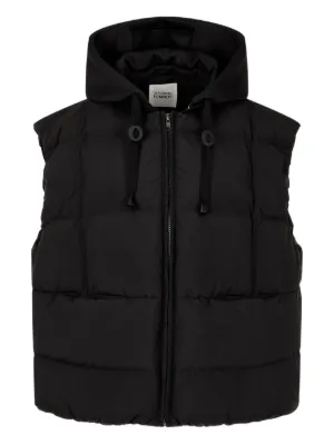 Rick Owens ダウンベスト | ブラック | FARFETCH JP