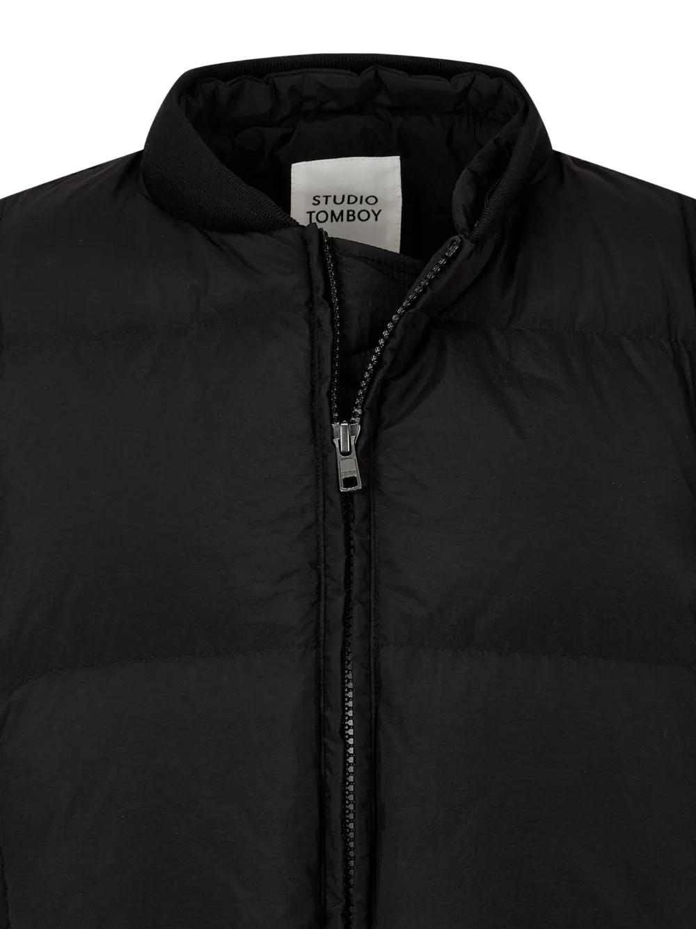 STUDIO TOMBOY Bodywarmer met rits Zwart