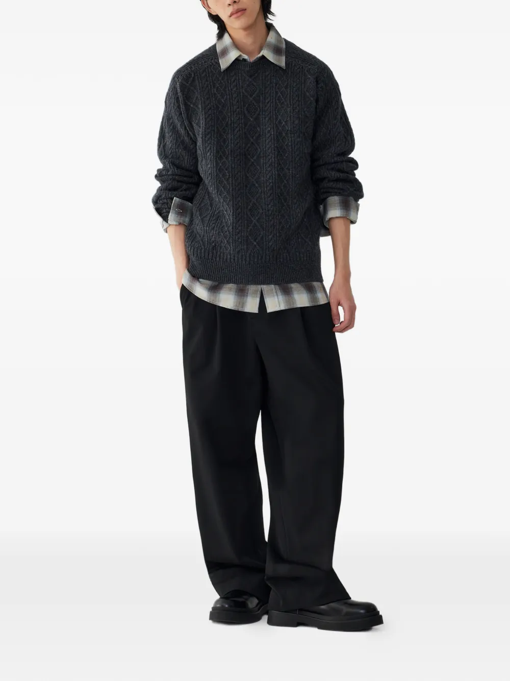STUDIO TOMBOY pleated trousers | Wide Leg Pants | Image 2
