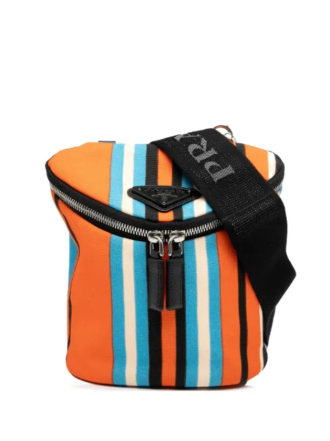 Prada Pre-Owned 2013-2023 Canvas Canapa Baiadera crossbody bag