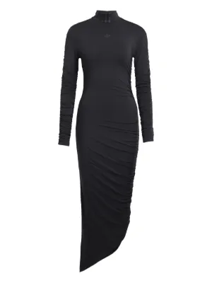 black long sleeve dress cut out Mayfair Embellished Long Sleeve Cut Out Mini Dress in Black main image 0