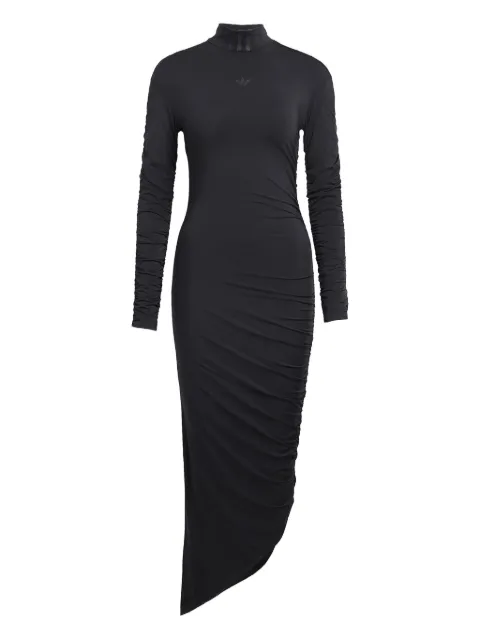 adidas top largo con diseño fruncido