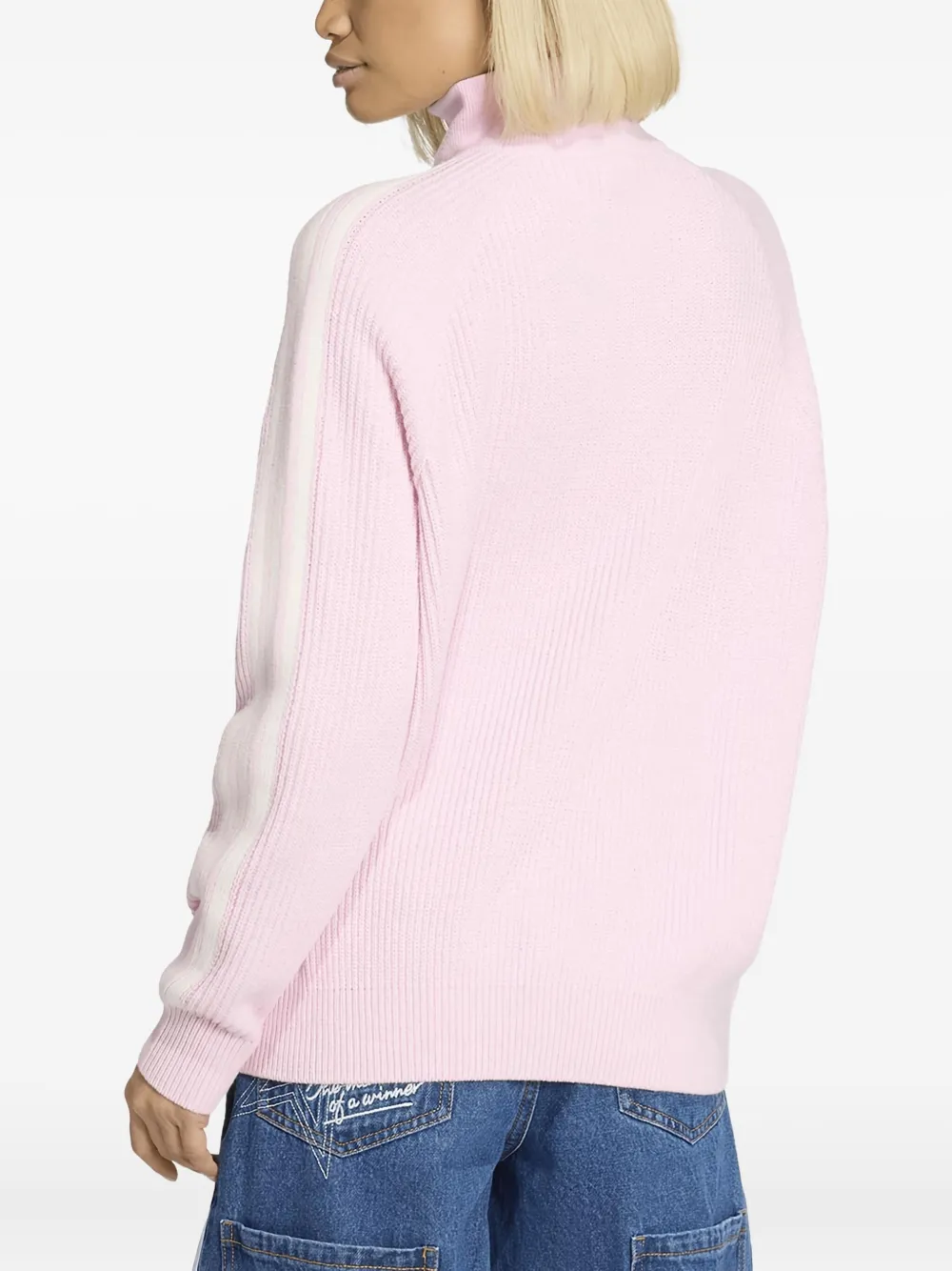 adidas Suéter gola alta com detalhe de zíper | Suéter | Image 2