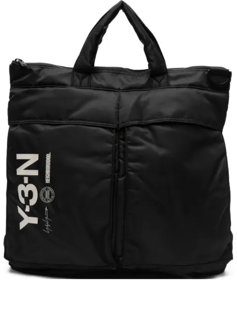 Y-3 Y-3-N zip tote bag