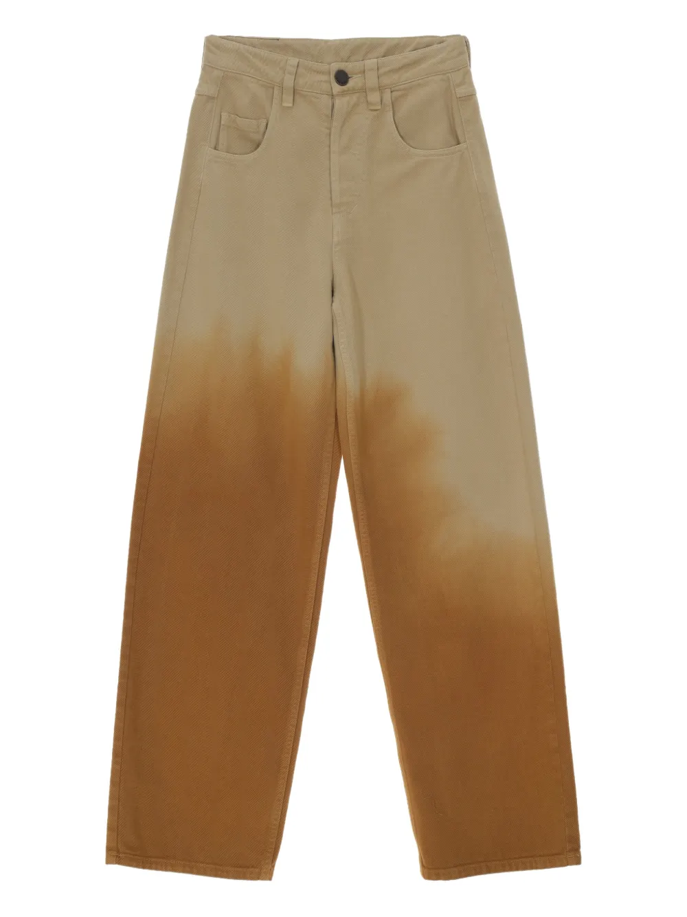 Uma Wang Phyllis dip-dye trousers | Neutrals | Image 1