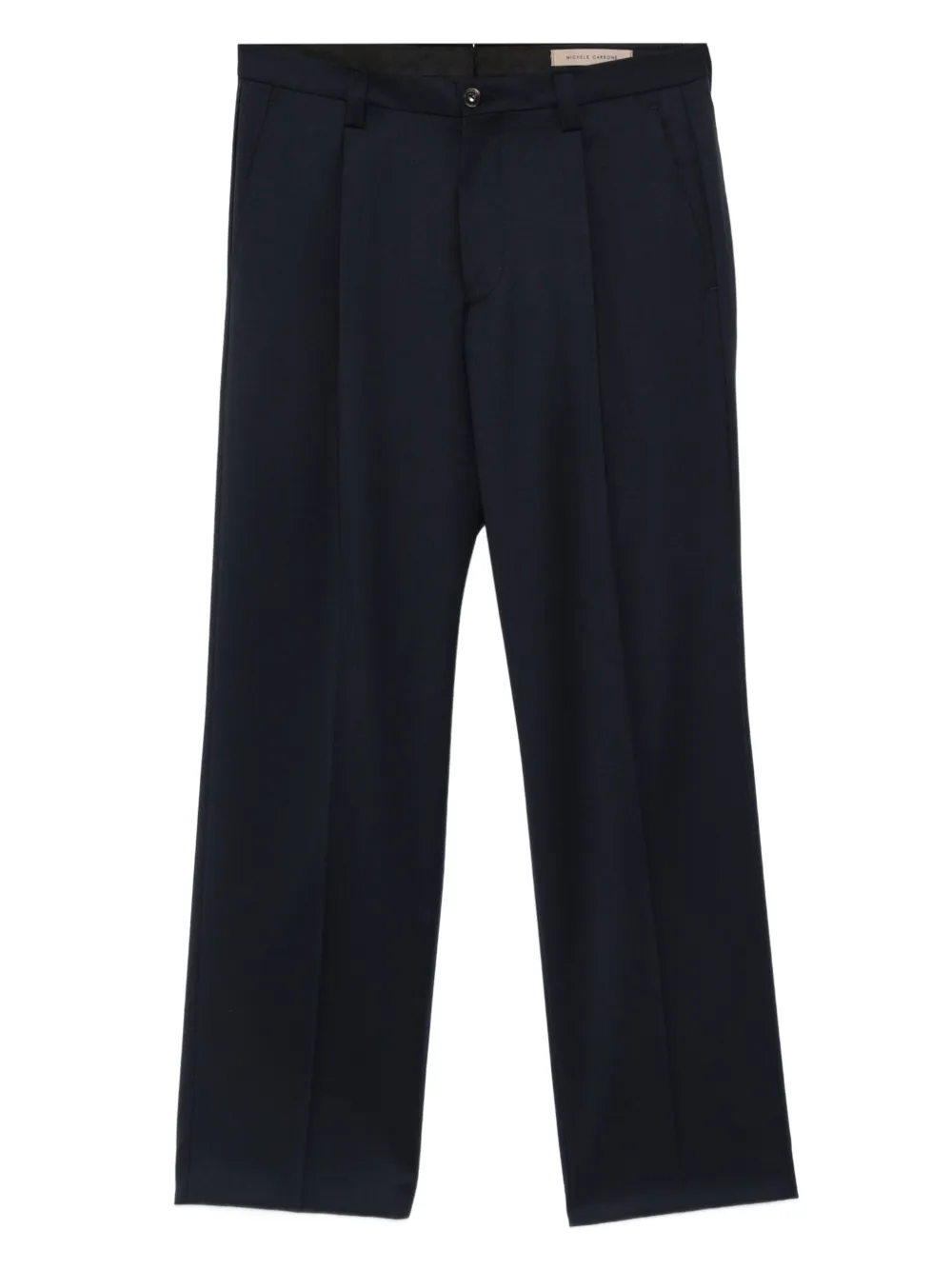 michael coal pleated-details trousers | Blue | Image 1