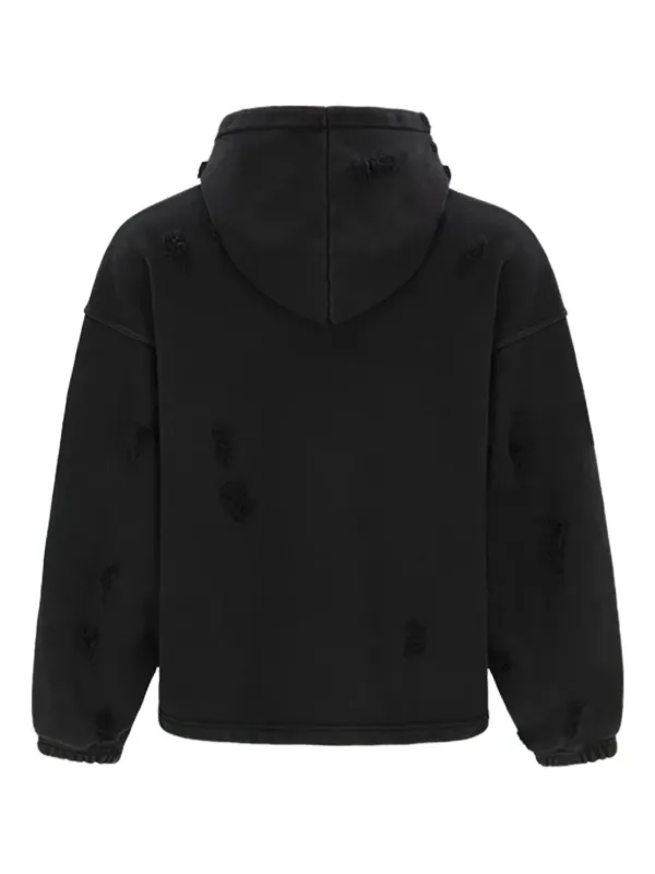 THUG CLUB Rock Hoodie | Black | FARFETCH ID