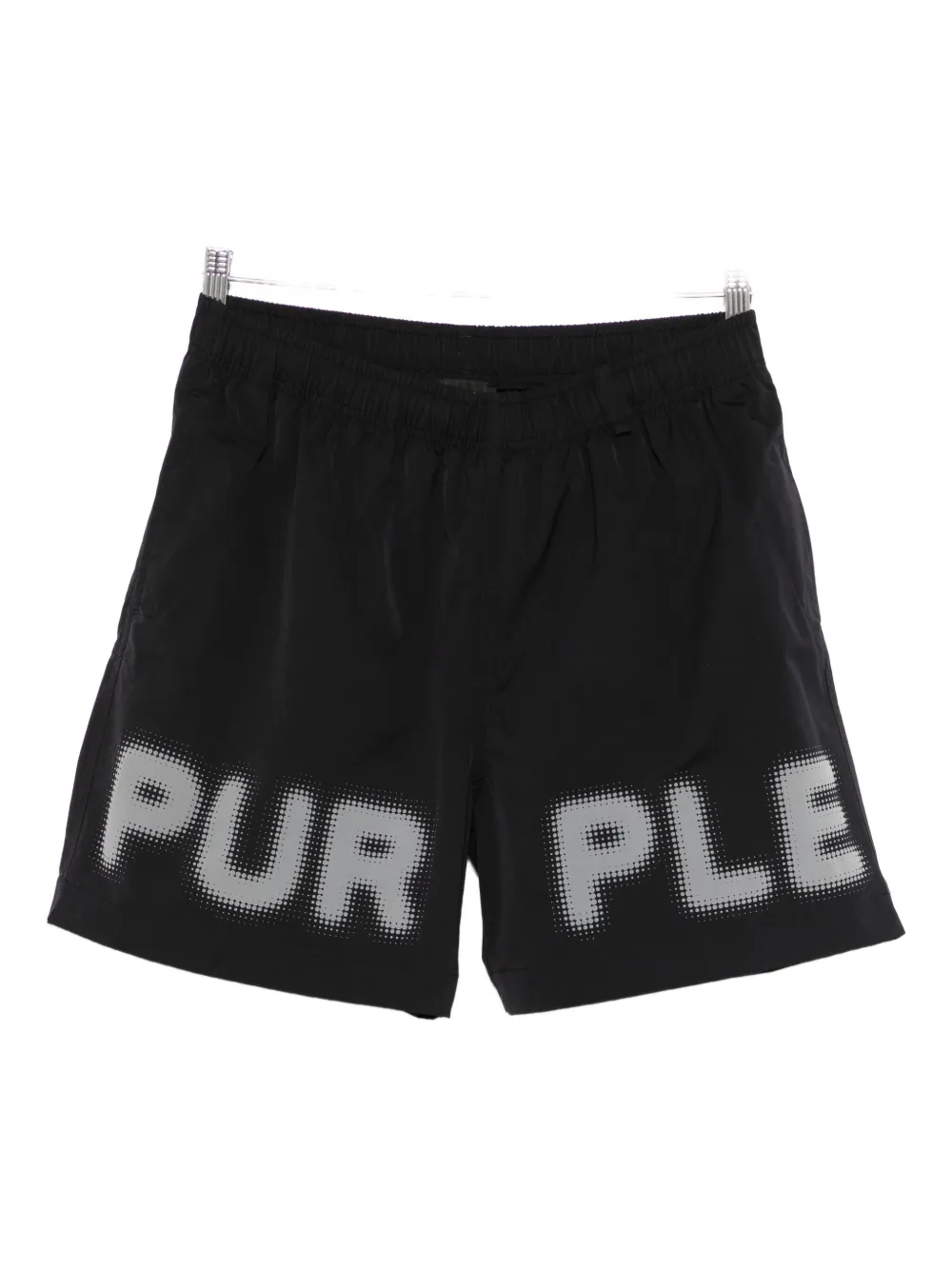 Purple Brand All Around Water Repellent Performance Shorts In Black