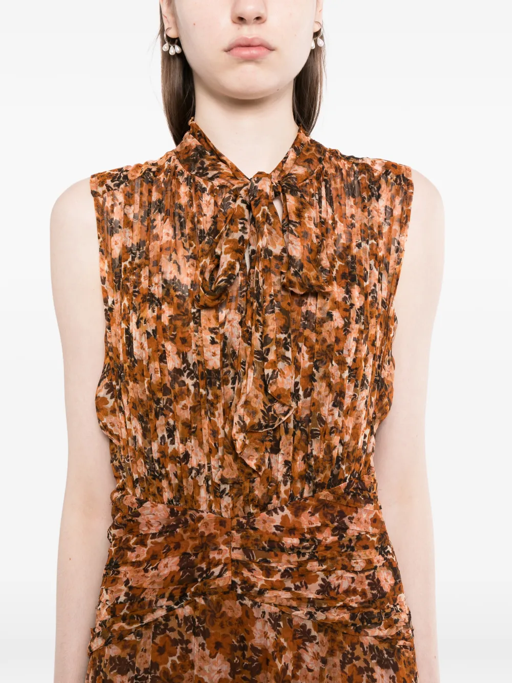 We Are Kindred Charlotte maxi-jurk Bruin