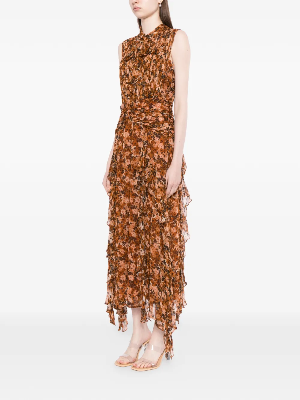 We Are Kindred Charlotte maxi-jurk Bruin