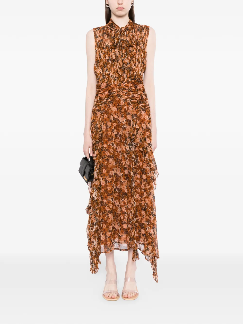 We Are Kindred Charlotte maxi-jurk Bruin